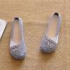Fashion Contrast Color Slip On Woman Footwear Y2k Fashion Designer Luxury Casual Comfortable and Elegant Trends 2025 New Shoes for Women