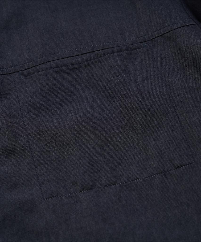 FRIZMWORKS Two Tone Relaxed Shirt 002 _ Indigo