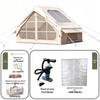 Windproof & Rainproof Outdoor Inflatable Family Camping Tent Set