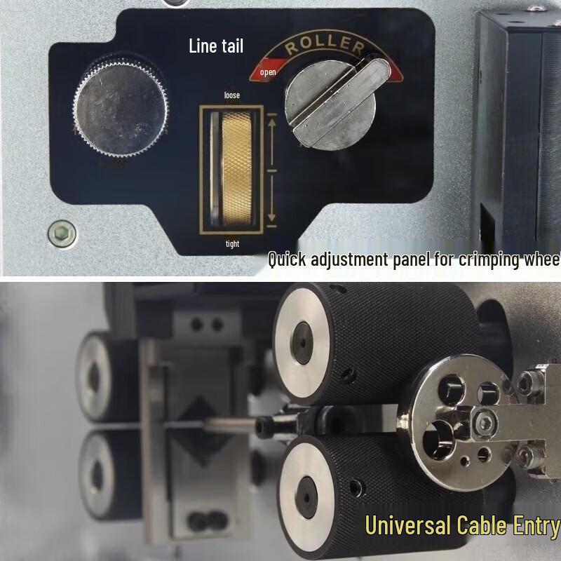 Kedehe Automatic High-Speed Dual-Wire Stripping Machine CN plug (adapter included)