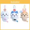 Cute Chiikawa Cartoon Hachiware Usagi Long Mushroom Plush Pendant Keychain