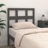 VidaXL Tête de lit Gris 95,5x4x100 cm Bois massif de pin 818902