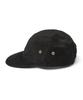 Leulale Handmade Leather Camp Cap - Black