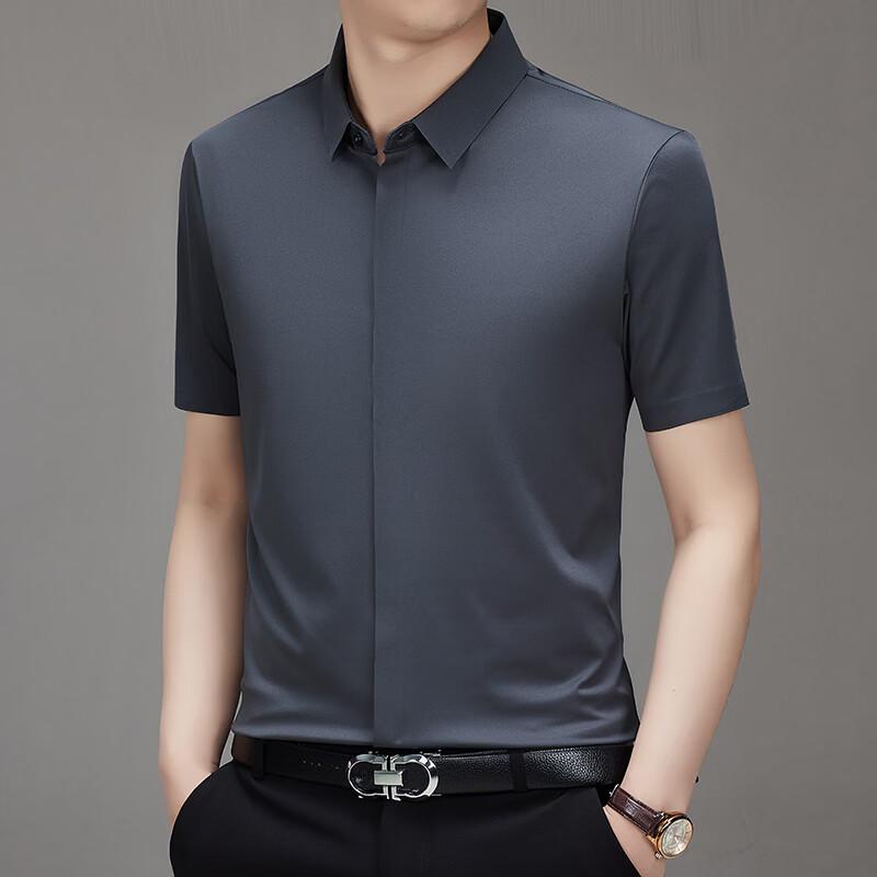 

ROMON Men s Seamless Short Sleeve Shirt XL