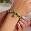 Weihnachten Bunte Perlen Mehr Element Anhänger Armbänder Für Frauen Weihnachtsmann Schneeflocke Baum Elch Armband Party Schmuck