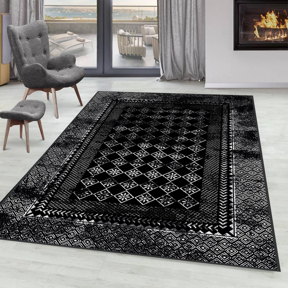

Eliana Home Моющийся ковер с принтом LNA0107-SD1137 50x80 чёрный