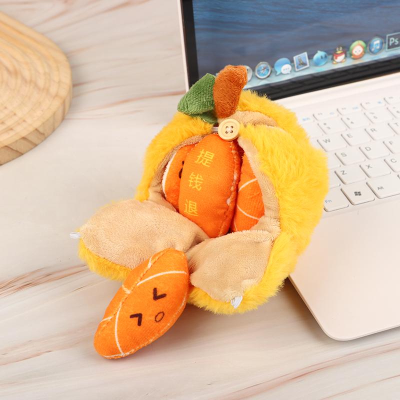 

Creative Peeled Orange Plush Toy Cartoon Simulation Fruits Plush Toy Soft Stuffed Doll Toys For Kid Birthday Gifts