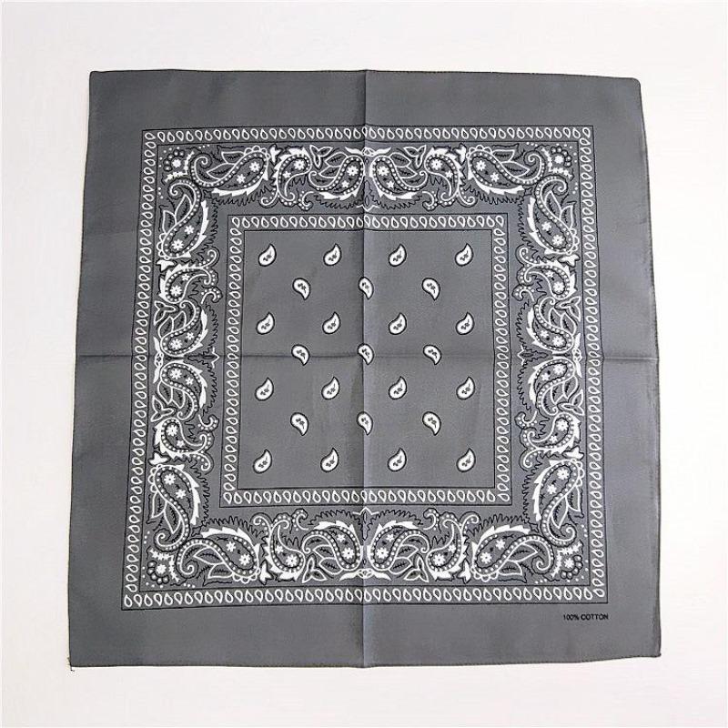 55 Bavlna a len Malý čtvercový šátek Malý Hedvábný šátek Dámská Jarní a Podzimní Móda Šátek na hlavu Pracovní Hip Hop Šátek