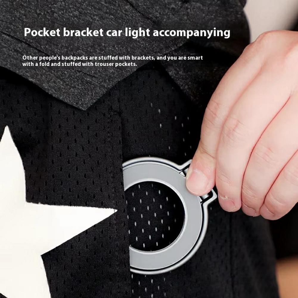 T15 2 in 1 Magnetic Phone Stand Ring Holder Foldable Aluminum Alloy Bracket for iPhone/iPad