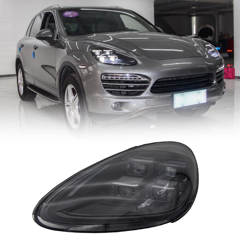 LED Matrix Headlight Assembly for Retrofits and 2011-2014 Porsche Cayenne, Also Compatible with 2024 Models Right Headlight