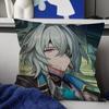 Honkai Star Rail Anaxa pillow cover sofa cushion cover home room decoration children gift