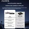 Alocs Outdoor Camping 3200W Split Stove - Copper Burner, 320g Ultralight High Altitude Camping/Hiking