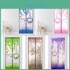 Door Magnetic Tulle Closing Mesh Mosquito Net Cartoon Window Screens Curtain