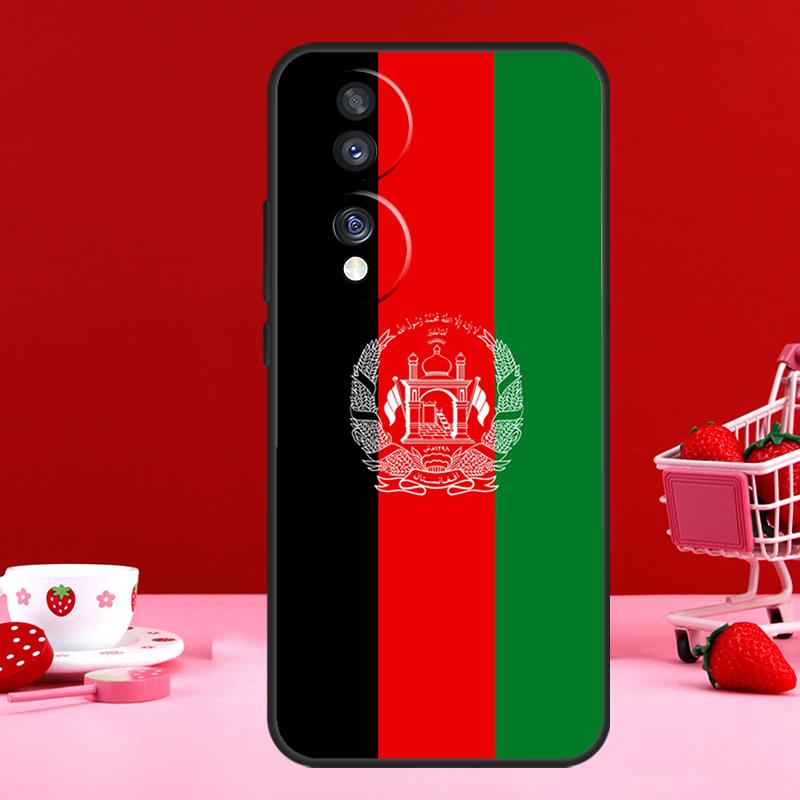 Afghan Afghanistan Flag Banner For Honor Magic 7 Lite 6 5 8 Pro Case For Honor Win 200 400 90 70 50 X8b X8c X9a X9b X9c X9d