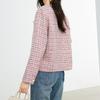 Pink Small Fragrance Style Jacket for Spring and Autumn New Temperament Small Fragrance Style Versatile Commuter Korean Women's Jacket