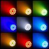 18-Piece 4-in-1 Full Color LED Par Light for Wedding, Performance, and Stage Lighting