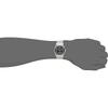 Citizen Q&Q Men's Watch, H060-205, 5 ATM Water Resistant, Analog, Solar Powered, Date Display, Metal Band, Black Dial, Silver