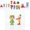 Entzückendes Pocoyo Zinkia Plüschfiguren-Set Enthält Bunte Elefanten- und Entenspielzeuge