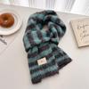 Men Women Wool Scarf Winter Warm Thicken Solid Warmer Cashmere Scarves Fashion Knitted Versatile Shawl Soft Neck Bib Cold Proof