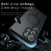 Pro Magsafe magnetický bezdrátový nabíjecí kryt Pro Samsung Galaxy S25 Ultra Plus S25Ulra 5G Nárazuvzdorný matný zadní kryt Coque