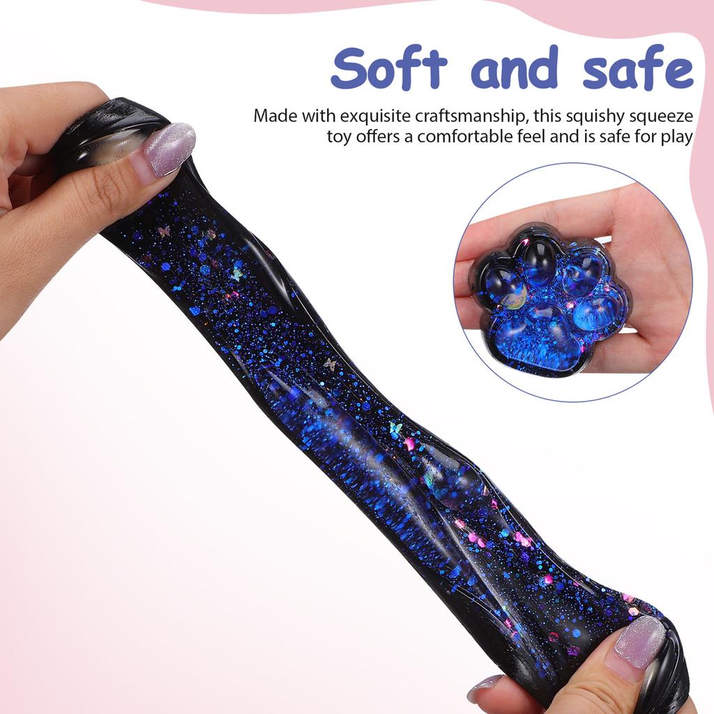 Hračky na mačkání kočičí tlapky Roztomilé Kawaii fufu Hračky pro úlevu od stresu Senzorické hračky Želé Mačkací Fidget hračky Novinky pro děti Dospívající