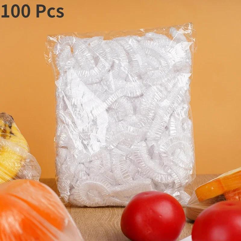 Одноразовый пакет для хранения свежих продуктов, крышка для еды, миска, крышка для посуды, пластиковый пакет, защита остатков фруктов и продуктов, кухонный аксессуар Flim