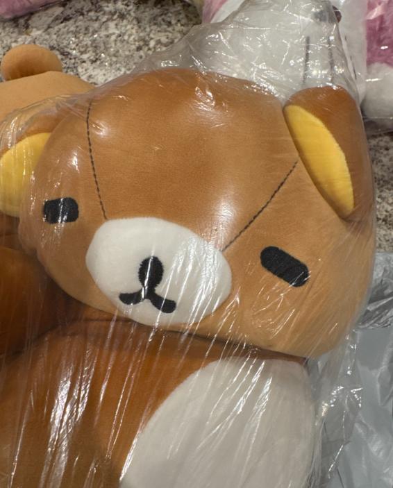 Rilakkuma Extra Soft Oversized Plush Toy Cute Stuffed Doll Gift Long Body Pillow Sofa Cushion Sleep Companion For Lazy Leisure