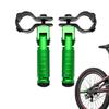 Motorcycle Foot Pegs Bike Step Bars Left and Right Set Aluminum Alloy Foot Pegs