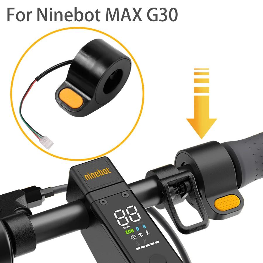 Thumb Throttle Finger Transfer Accelerator For Ninebot MAX G30 Electric Scooter New Hoverboard Throttle Booster Boost Motor
