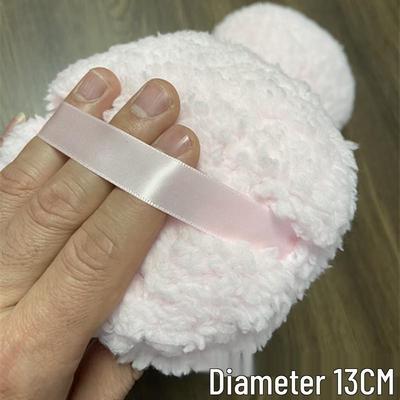 Large 13CM Lamb Wool Powder Puff for Loose Setting Powder