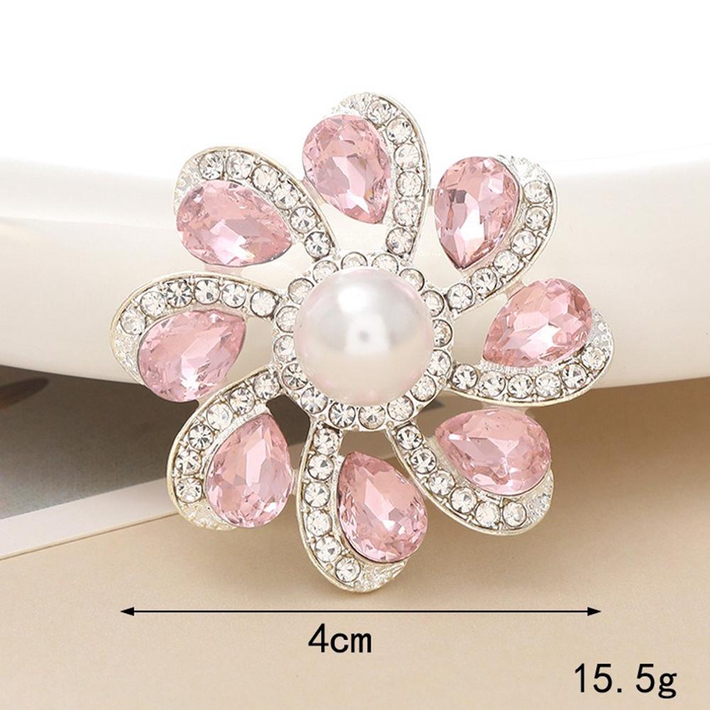 

DIY Phone Case Charms Rhinestones Flower Decoration Phone Shell Accessories Oval/Blue