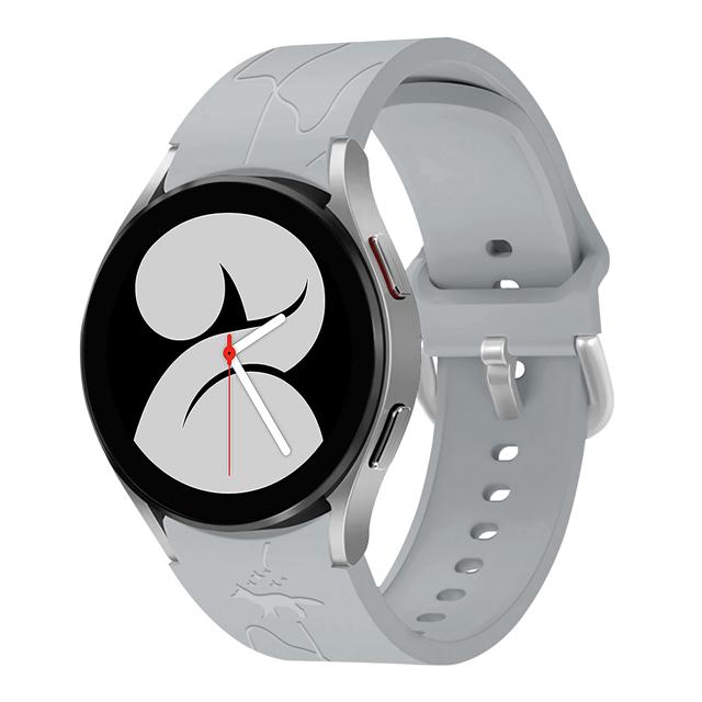 

Original Strap For Samsung Galaxy Watch 4/5/6 classic 47mm 43mm 44mm 40mm No Gaps Silicone Bracelet Galaxy Watch 5 pro 45mm band Galaxy 5 40mm 44mm