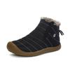 Fashion Men Winter Warm Fur-lined Ankle Snow Boots Shoes Waterproof And Cozy