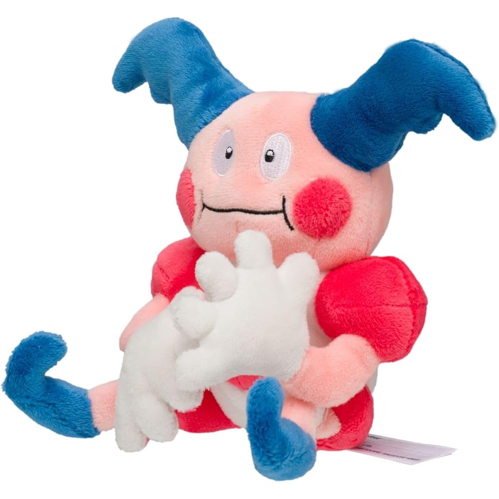 Pokmon Center Original Pokmon Fit Stuffed Toy Mr. Mime 13x13.5x7 cm Plush Toy