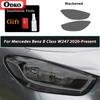 Smoked Black TPU Sticker Car Headlight Protective Film For Mercedes Benz W177 W176 W205 W206 C117 C118 X156 X253 C253 W213 W218