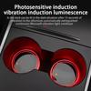 Universal Smart LED Neon Car Cup Holder Coaster USB Rechargeable 7 Color Changing Light Pad