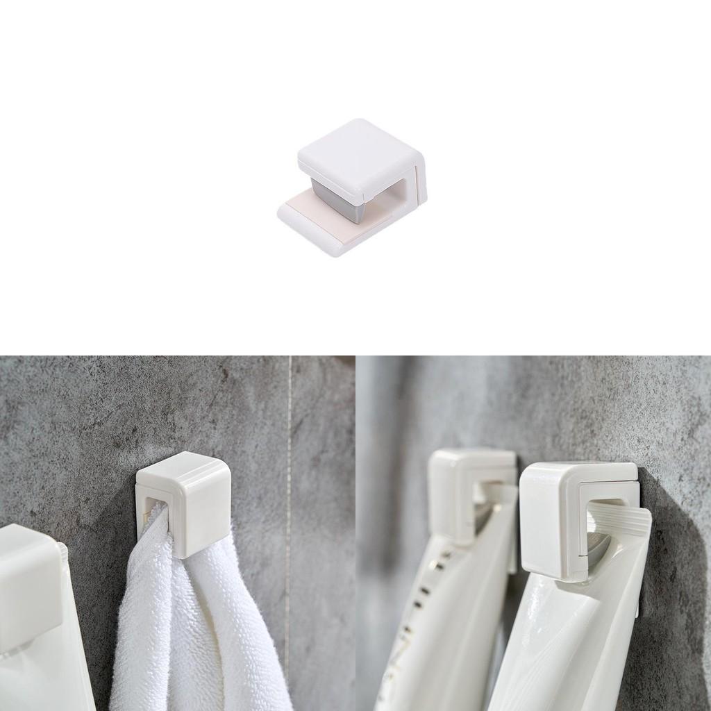 Plastic Adhesive Wall Hook For Bathroom Toothpaste Holder Kitchen Storage Decor