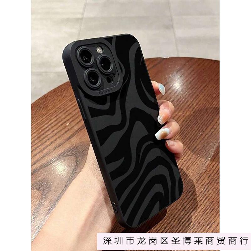 Black stripe for Apple 15 mobile phone case iphone12promax set 14/13/11/XSMAX pupil eye 78 black