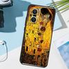Sternennacht Klimt Kuss Hülle Für OPPO Reno 11 12 13 13F 12F 11F 8T 7 8 10 Pro OPPO Find X8 Pro X6 X3 X5 Lite Abdeckung