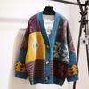 Sweater Women Loose Single-breasted Knitted Cardigan Sweater Female Spring Autumn