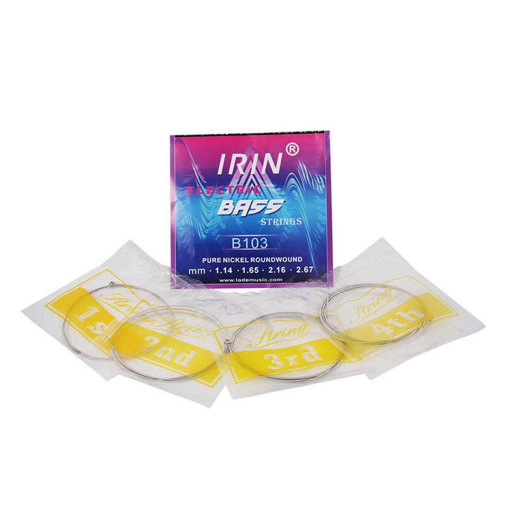 IRIN 4 String Electric Bass Guitar String Set Nickel Round Wound High Carbon Steel Core(1.14 2.67)