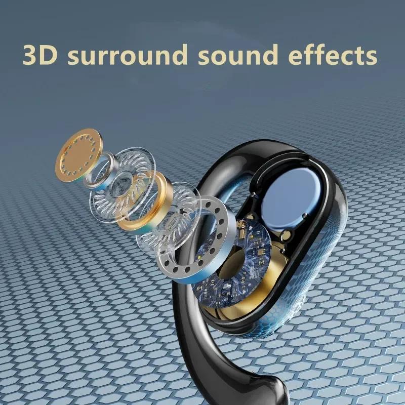 Xiaomi Original TWS Earhook Earphones Bluetooth 5.3 Low Latency Gaming Sport Headset HiFi Stereo Noise Reduction Earbuds