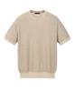 Jilseutyueoteunyuyogmaen Cotton Strong Line Crew Neck Knit - Beige (Jnsw6B506I2)