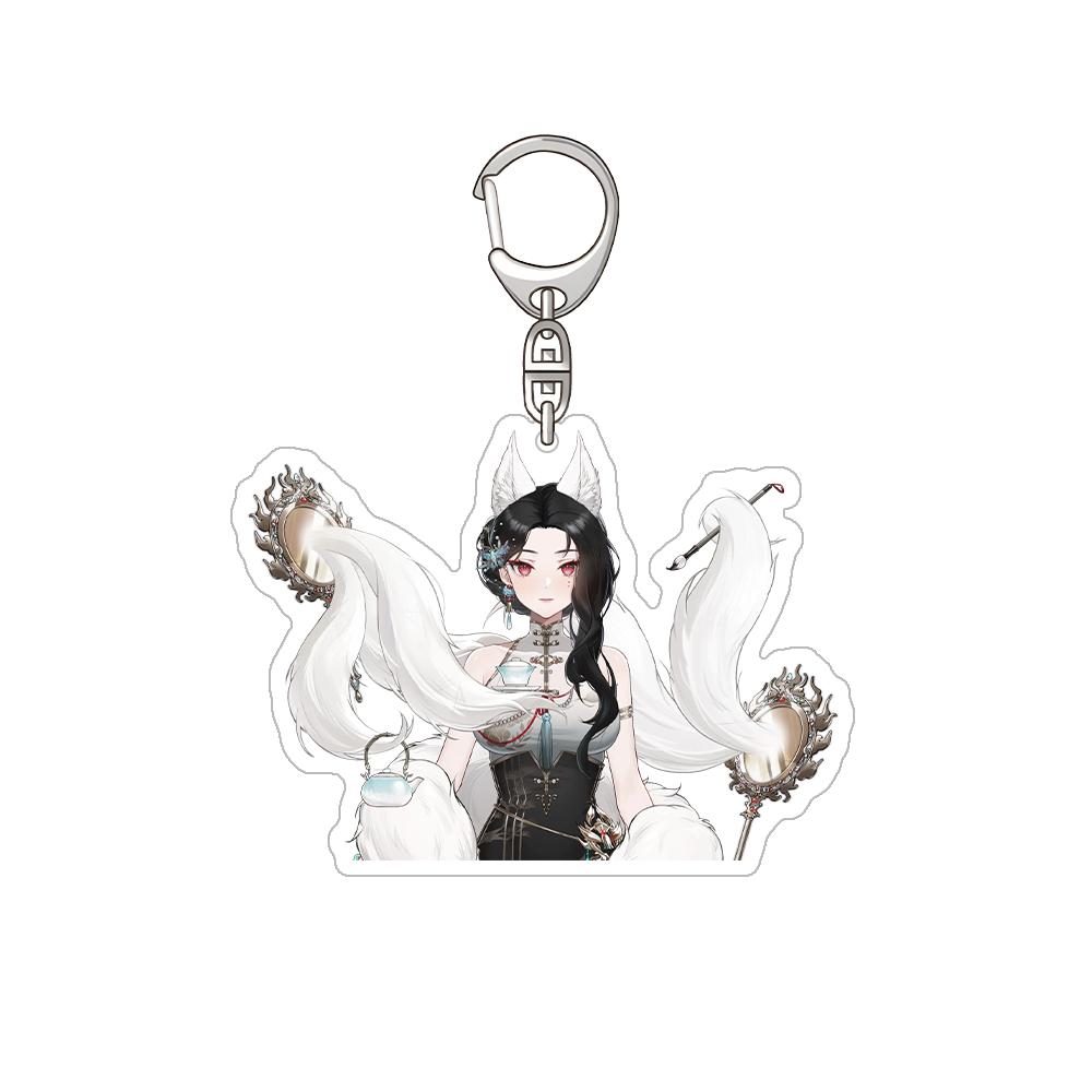 Nijisanji Aza Michiya Kouichi Inochi Urushiha Hunger Mikoto Miki Kioi Kima Tabbiito HD Acrylic Keychain Bag pendant anime goods