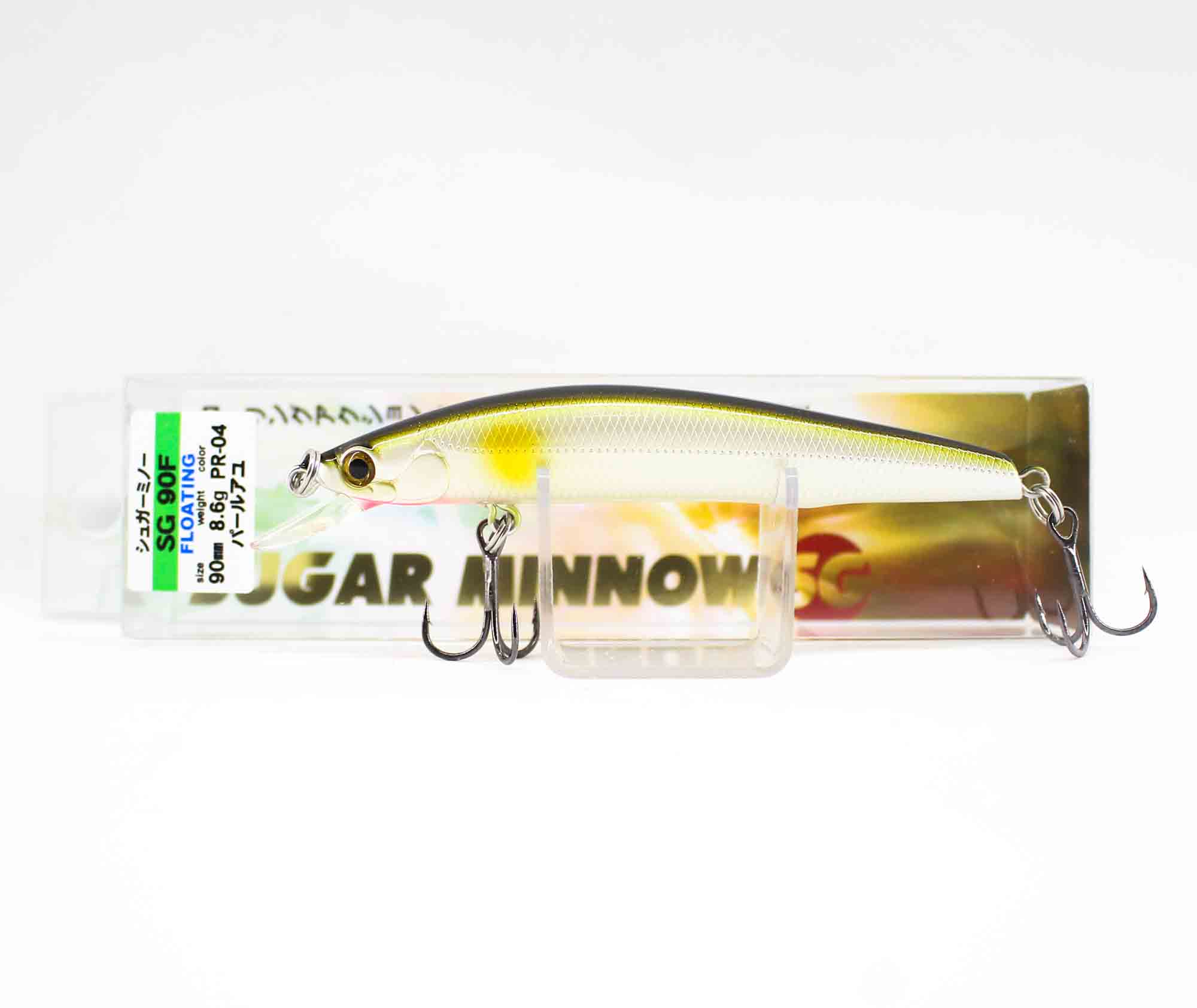 Bassday Sugar Minnow SG 90F Floating Lure 8.6 grams PR-04 (7130)