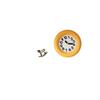 Retro Wood Horse Sculpture Clock Artistic Centerpiece Ornament for Office Kitchen Bedroom Dining