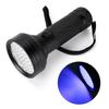 UV Flashlight 395 400nm Auto Air Conditioner Oil Pipes Leak Detector Tool 68 LED Purple Light Flashlight UV Glue Curing