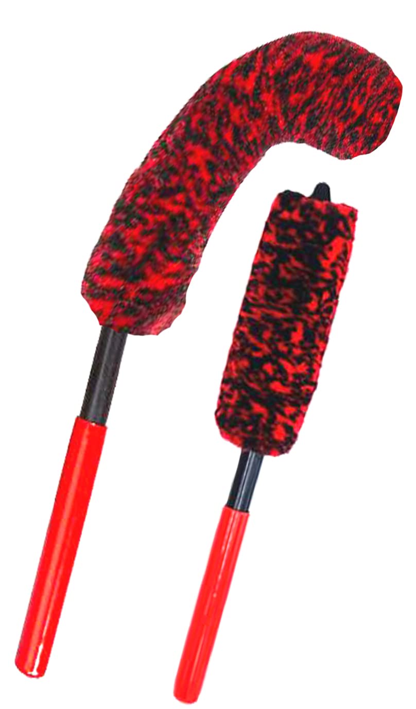 

Wheel Car Wash Set of Large and Bendable Tire For Inside and Gap Soft S.fields.inc Brush, 2, Small, Brush, Flexible, Cleaning,