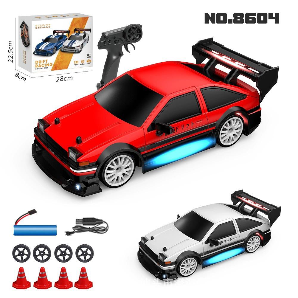 CrossRC AE86 High-Speed 1:24 Drift Racing 4WD Electric 2.4G Remote Control Car Toy
