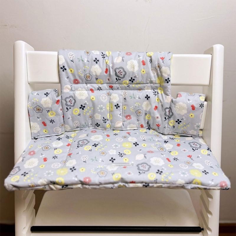Dining Chair Cushion Baby Chair Cushion Pad Children's Growth Chair Mat Waterproof Urine Proof Cushion Backrest Cushion